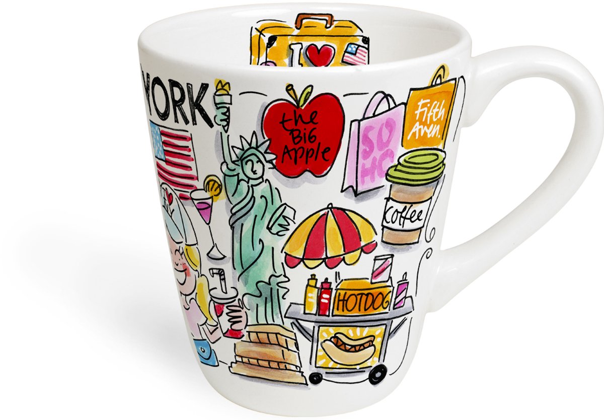 Blond amsterdam , city new york icon beker 0,35l