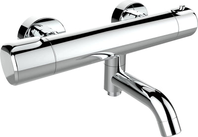 Plieger voda - termostato da bagno - bocca girevole - da centro a centro 15 cm - cromato