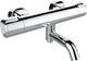 Plieger voda - badthermostaat - draaibare uitloop - hoh 15cm - chroom