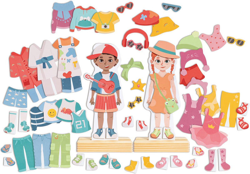 Puzzle magnetico da vestire Hape