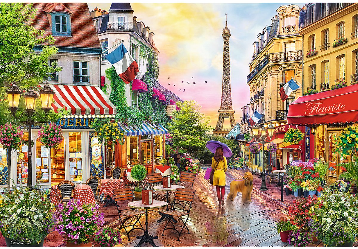 Trefl Urok di Parigi - Puzzle - 1500 pezzi - Vista pittoresca