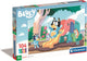Clementoni puzzle puzzle bluey sul diapositiva, 104st.