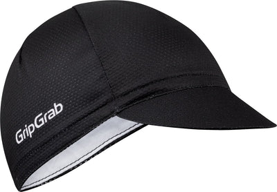 Gripgrab - berretto da ciclismo estivo leggero berretto da ciclismo in rete berretto da ciclismo retrò berretto da casco con protezione UV - nero - unisex - taglia s m (54-59 cm)