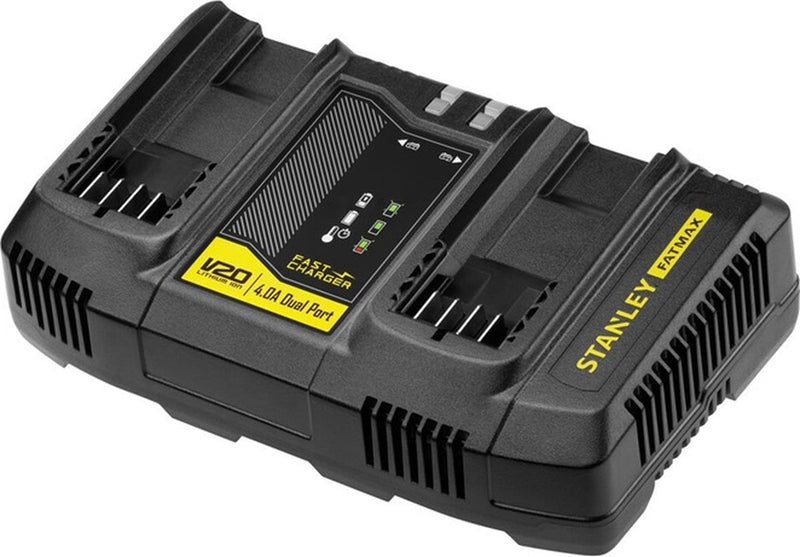 Cargador de doble puerto Stanley fatmax sfmcb24 v20 4a - sfmcb24-qw