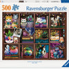 RAVENSBURGER puzzle puzzle gatti e succulenti, 500st.