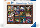 RAVENSBURGER puzzle puzzle gatti e succulenti, 500st.