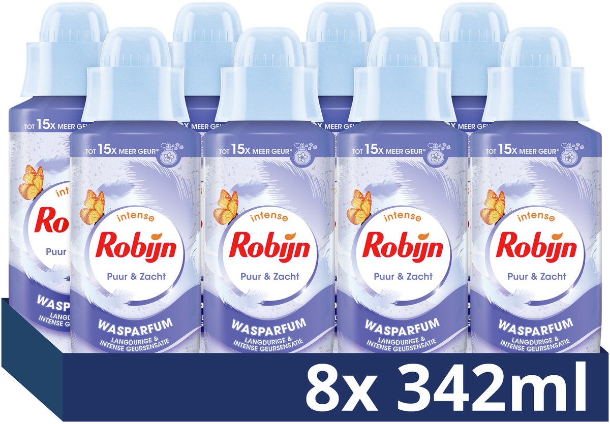 Ruby - profumo lavante intenso - puro morbido - 8 flaconi x 342 ml - confezione risparmio