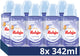 Ruby - profumo lavante intenso - puro morbido - 8 flaconi x 342 ml - confezione risparmio