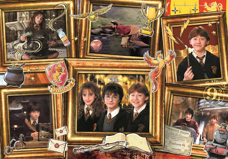 Clementoni - puzzle - 180 pezzi - harry potter 2023 - puzzle per bambini e adulti