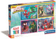 Clementoni Legzzel 4in1 Spidey y sus increíbles amigos