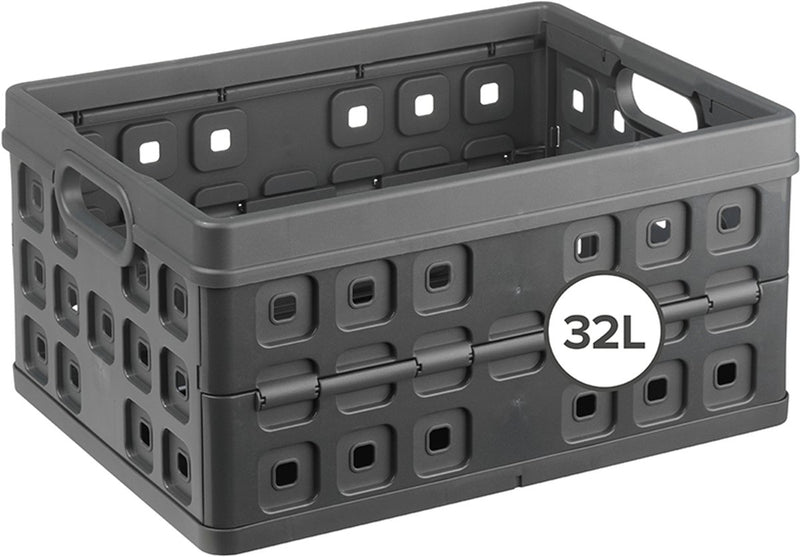 Caja plegable Sunware 32 litros antracita
