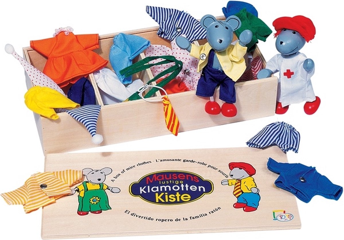 Bambole Goki Mouse + Abbigliamento