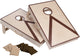 Juego de lanzamiento doble Cornhole 90x60cm - 2x4 bolsas