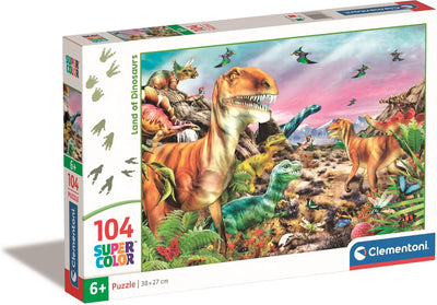 Clementoni puzzle puzzle Super Color Trolls 3, 104st.