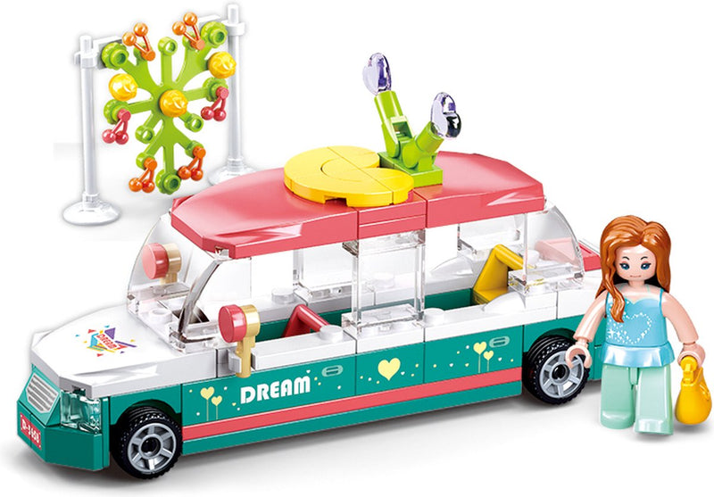Piccola limousine da sogno della ragazza Sluban (m38-b0921a)