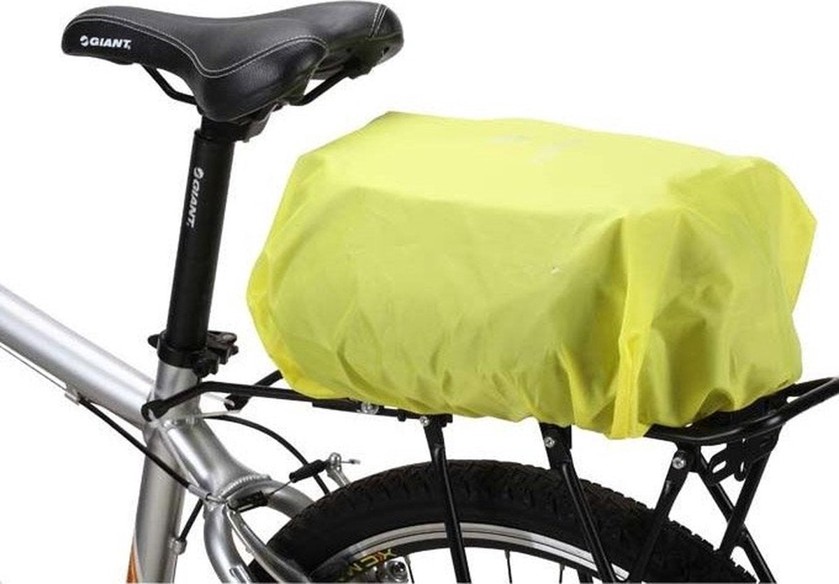 Wozinsky gadgetbay borsa da bicicletta universale con copertura antipioggia - verde