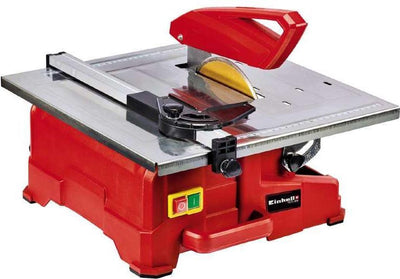 Cortadora de azulejos eléctrica Einhell tc-tc 800 - 800 w - ø180 mm - mesa de acero inoxidable con escala angular - incl. disco de diamante