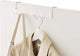 Perchero de puerta Yamazaki - elegante - blanco