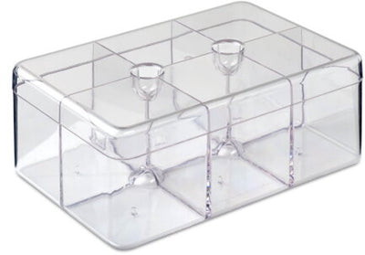 Mepal tea box rectangular-clear