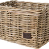 Fastrider zeno rotan fietsmand - naturel - 17l - handgemaakt