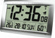 Technoline ws 8009 - reloj de pared - reloj de mesa - rectángulo - visualización de la hora radiocontrolada - 12 24 h - visualización de la fecha - alarma - temperatura interior - humedad - color plateado - 407 x 43 x 270 m