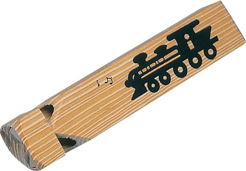 Silbato de tren de madera de Goki