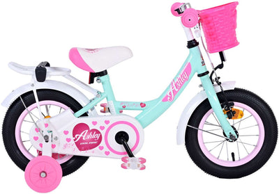 Bicicleta para niños de Vinare Ashley - Niñas - 12 pulgadas - Verde