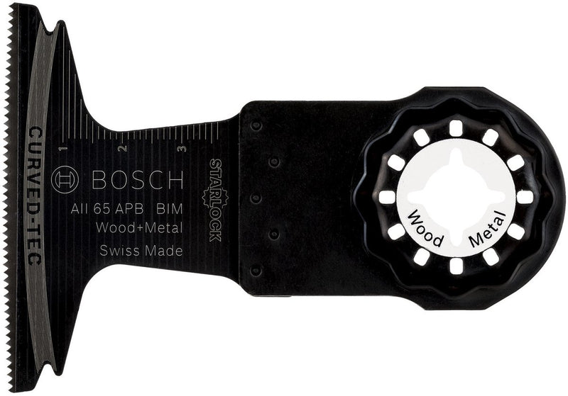 Bosch - lama per sega ad immersione bim aiz 65 bb legno e chiodi 40 x 65 mm
