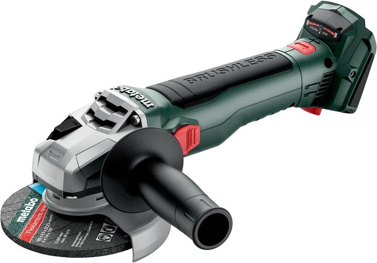 Amoladora angular a batería Metabo w 18 lt bl 11-125 | 18v | metabox 165l - 613052840