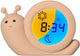 Alecto baby bc110be simon - trainer per il sonno - luce notturna - sveglia per bambini - beige pastello