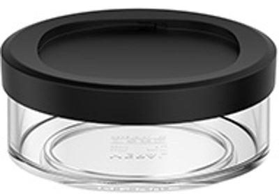 Mepal portapranzo ellisse - 200 ml - scomparti extra per portapranzo 500 ml - tazza di yogurt e tazza di muesli da asporto - lavabile in lavastoviglie - nero nordico