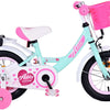 Bicicleta para niños de Vinare Ashley - Niñas - 12 pulgadas - Verde