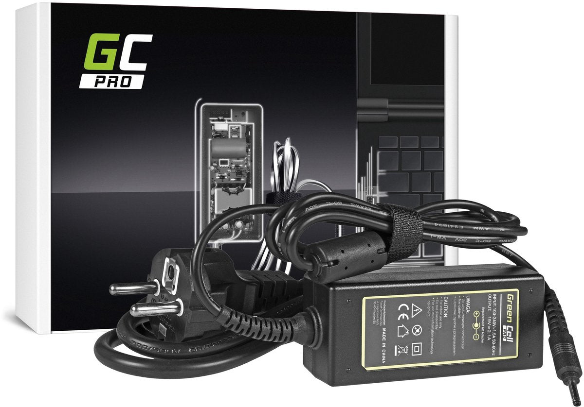 Green cell pro notebook oplader voor samsung np300u np530u3b-a01 np900 19v 2.1a