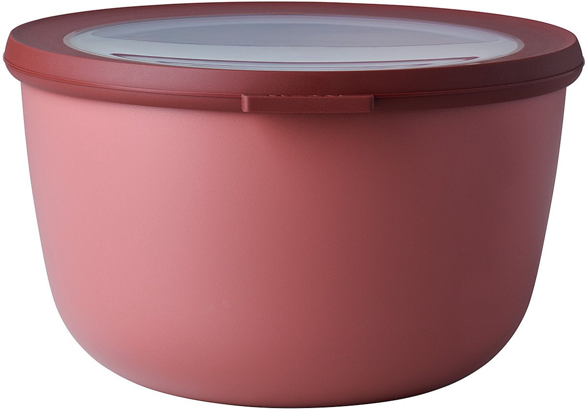 Mepal - recipiente para alimentos circular multitazón - 2000 ml - redondo - malva vivo