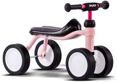 Bicicleta sin pedales Puky - lino retro rosa - rosa - limitador de bloqueo de dirección - a partir de 1 año