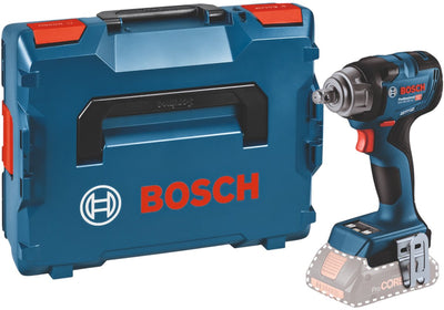 Atornillador de impacto inalámbrico bosch gds 18v-330 hc azul | 330nm | sin batería ni cargador | en l-boxx - 06019l5001