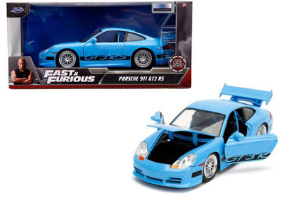 Jada gioca con la Porsche 911 GT3 RS di Jada Fast Furious Brian 1:24
