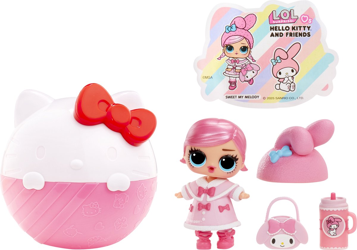 LOL. Surprise Love Hello Kitty Friends Mini Pop Surprish Ball