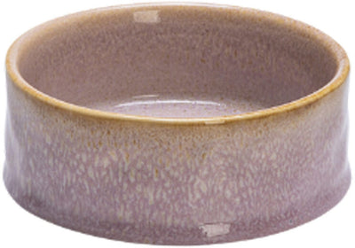 Progettato da Lotte Jace Ciotola per cibo per cani - ciotola per cibo e abbeveratoio - lavabile in lavastoviglie - ceramica - rosa - 450 ml