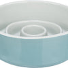 Trixie Food Bowl rallentante blu grigio ceramico
