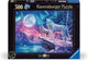 Ravensburger Puzzle Star Line - Wolf im Nordlicht - 500 piezas brillan en la oscuridad.