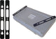 Supporto per caricabatterie Stealthmounts CMC-MK-B per caricabatterie Makita 18V LXT duo | nero | Confezione da 2 - cmc-mk-b