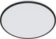 Philips led philips ozziet plafondlamp - rond - zwart - 22w 27k