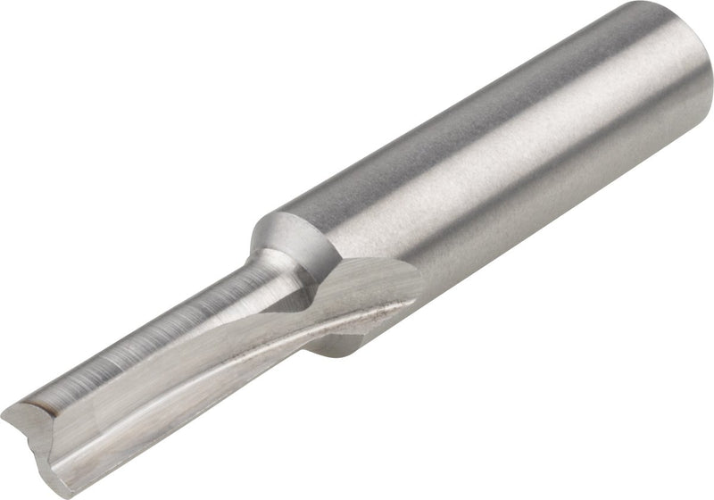 Wolfcraft - fresa per scanalature hss punta diritta 5 mm - gambo 8 mm - altezza di lavoro 14 mm - per legno duro, legno tenero e plastica - prodotto in Germania - 3901000