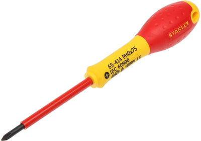 Herramientas manuales Stanley destornillador fatmax phillips vde ph0 x 75 mm - 0-65-414