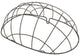 Albahaca pasja - domo - 45 cm - negro