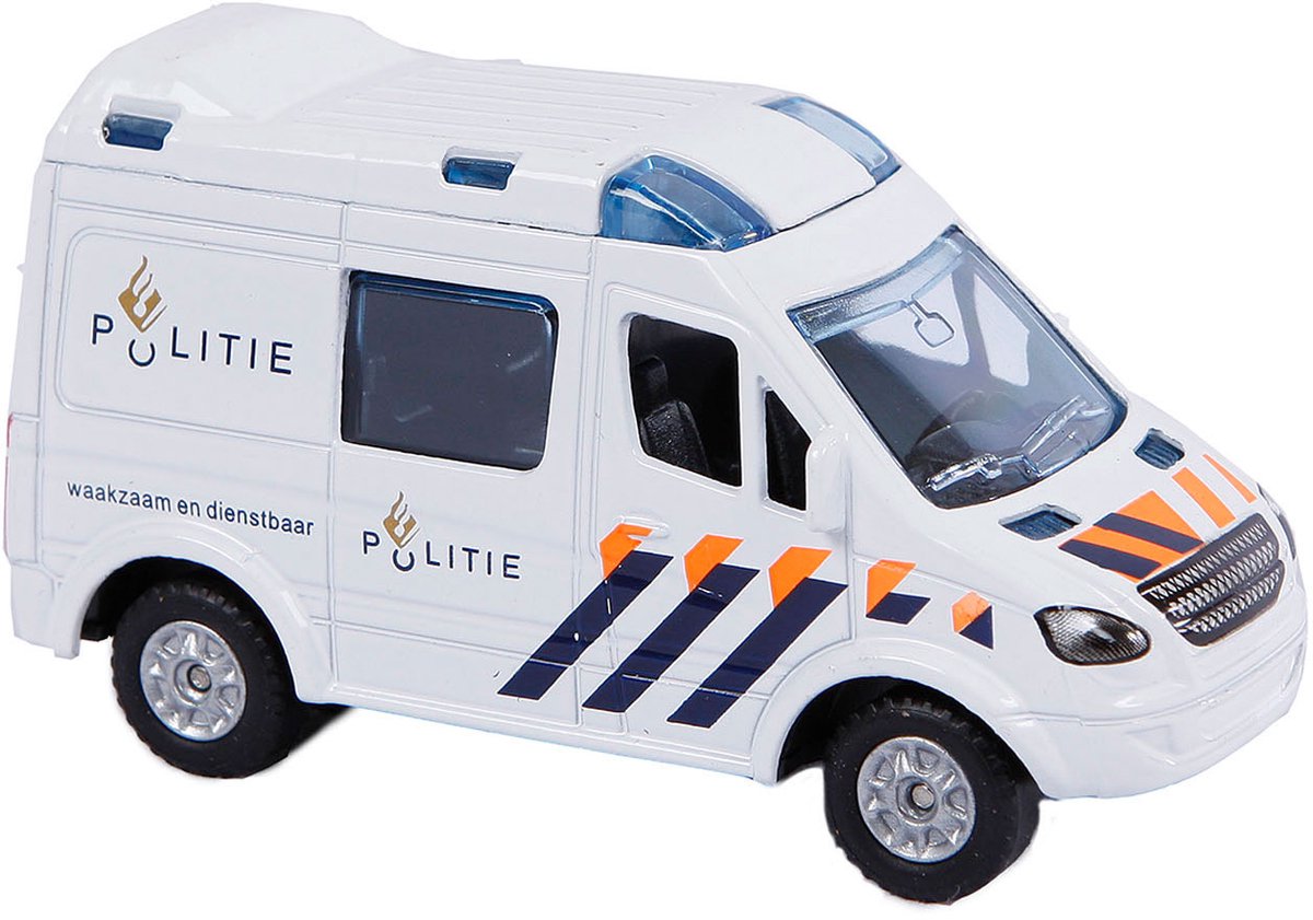 Kids Globe Die Cast Police Car NL, 8 cm