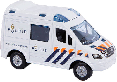 Kids globe die-cast politieauto nl