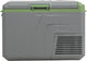 Steamy -e single zone elektrische compressor koelbox - single zone - 36 liter - 12v en 230v - voor auto en camping - grijs