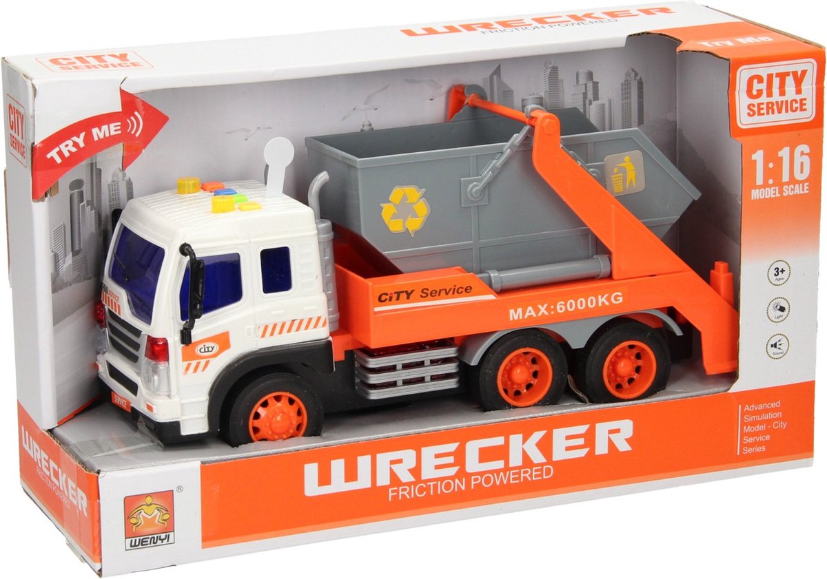 camion con luce e suono
